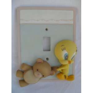  Looney Tunes Baby Tweety Resin Switch Plate