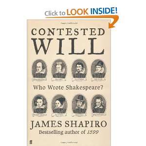Contested Will James Shapiro 9780571235766  Books