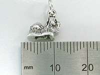 Sslp3536 Sterling Silver Small Shih Tzu Dog Charm  