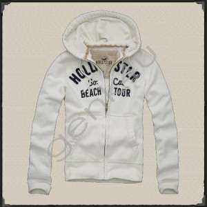 2011 New Mens Hollister By Abercrombie & Fitch Hoodie Jumper Crescent 
