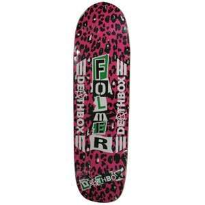   DeathBox   FOLMER PUNKED Skateboard Deck (9 x 33)