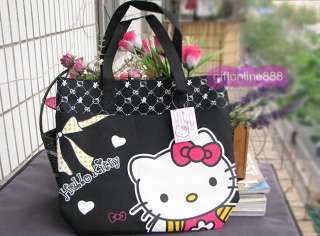 Hello Kitty canvas HandBag shopping shoulder bag KT1B  
