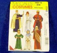 McCalls 2340 CHRISTMAS NATIVITY Costume Pattern Kids L  