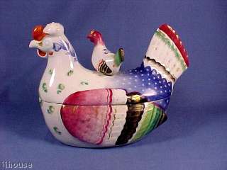 Daoguang Chinese Export Hen Form Covered Tureen  