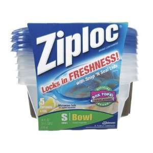  Ziploc Storage Containers Small Bowl (4 Pack  20 Containers 