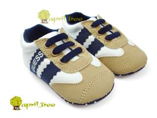 New Toddler Baby Boy Infant shoes Sneaker Prewalker soft soled(C89 