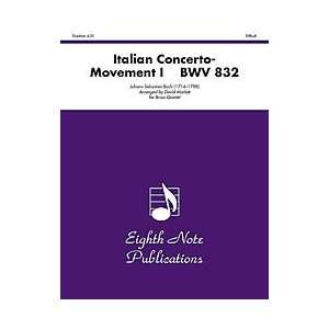  Italian Concerto, BWV 832 (Movement I) Musical 