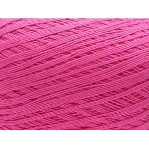  Free Ship Hot Pink Size 10 Crochet Cotton Thread Yarn 