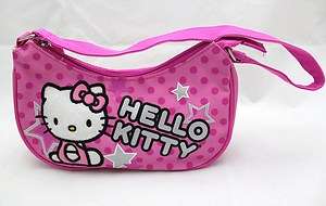 Hello Kitty Kids Mini Purse Hand Bag / Hobo Bag   PINK STAR  