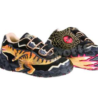 NEW DINORAMA DINOSOLES 3D SX10 TODDLERS & KIDS LIGHT UP TRAINERS SHOES 