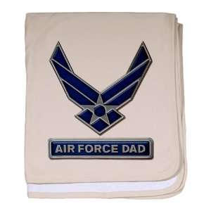  Baby Blanket Petal Pink Air Force Dad 