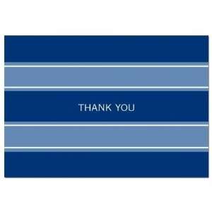 Masterpiece Studios 10697 Striped Poplin Thank You Cards  Pack of 24 