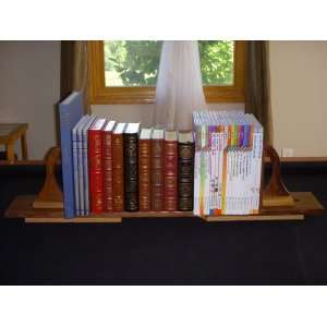  Sliding Bookends   Walnut 