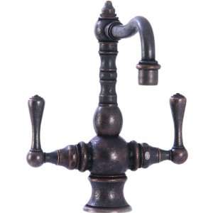   Bronze Highlands Highlands Double Handle Single Hole Bar Faucet with M