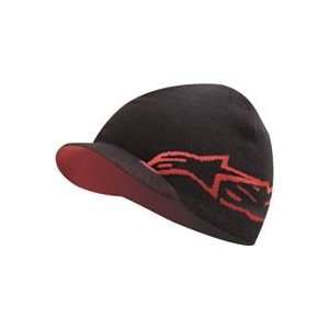  Alpinestars Double Up Beanie   One size fits most/Black 