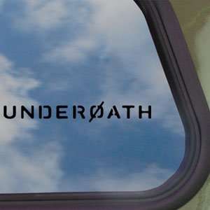  Underoath Black Decal Rock Band Car Truck Window Sticker 