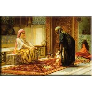  The First Steps 30x19 Streched Canvas Art by Bridgman 