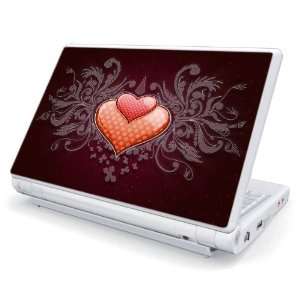 Double Hearts Design Skin Cover Decal Sticker for Acer (Aspire ONE) 8 