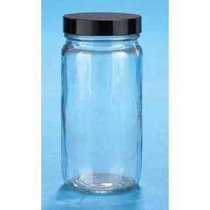 VWR Straight Sided Glass Jars, Wide Mouth VW5513289V81 Convenience 