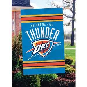  Oklahoma City Thunder NBA Applique Banner Flag (44x28 