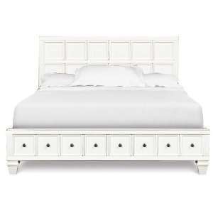   5pc Bedroom Set with Footboard Storage Bed   Magnussen   B1996 001S