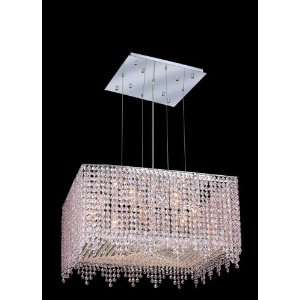  Amazing square drip shaped crystal chandelier lighting 