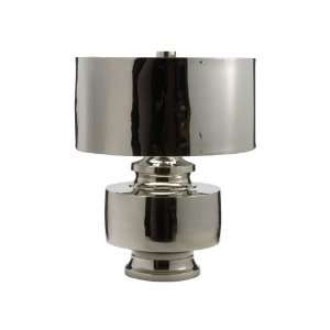 Lazy Susan 726002 Silver Rocket Lamp with Brass Shade