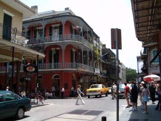 St Peter Street In The French Quarter In New Orleans