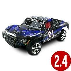 Nitro Gas RC Truck Vortex SS 1/10 Scale 4WD   With Starter Kit, 12 AA 
