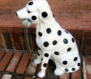 Dalmation Cast Iron Hospitality Dog Statue/Doorstop  