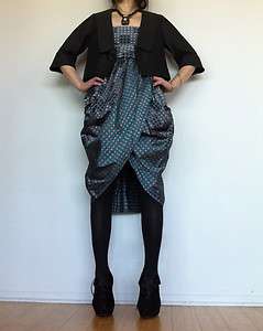  McQueen Japan inspired TULIP SKIRT Dress IT 38 2 F34 36 XS NWT  