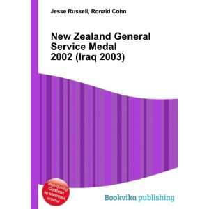  New Zealand General Service Medal 2002 (Iraq 2003) Ronald 