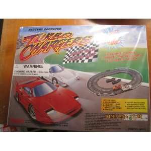  Turbo Chargers Sport Car Racing Set Toys & Games