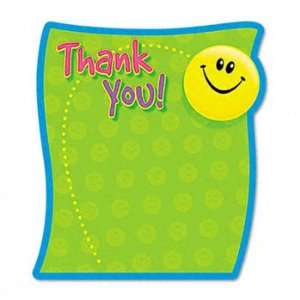 TREND Thank You Note Pad, 5 x 5, 50 Sheets/Pad Office 
