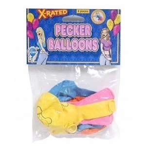  X   Rated Pecker Balloons