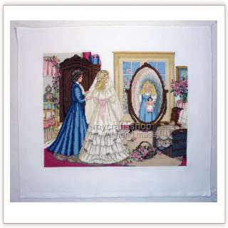 Through Mothers Eyes  PREORDER COMPLETED CROSS STITCH  