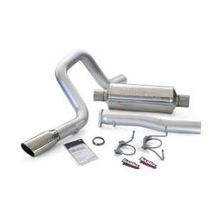   Pipe/Tailpipe/Muffler/4 in. Round Tip; Stainless Steel; Single