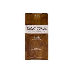 Dagoba Organic Chocolate, Bar Chocolate Bar SemiSweet 59%, 2.83 Ounce 