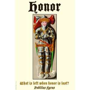  Honor 28X42 Canvas Giclee