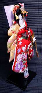 GEISHA Japanese Hagoita Paddle Kimono Furisode New  