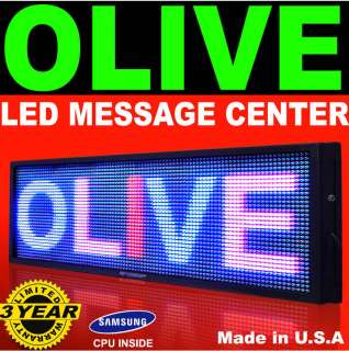LED Sign Program. Scroll Digital message Center 40x60  