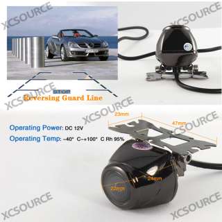 Night Vision Car Color Rear View 170° Angle Infrared Reverse Backup 