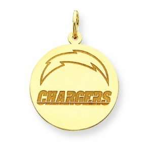  14K San Diego Chargers Large Disc Logo Charm Everything 