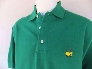 Augusta National MASTERS Slazenger Golf Polo Shirt Mens Size Extra 