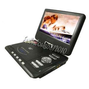   270° Swivel Portable DVD EVD Player Movie + TV + Game Function  