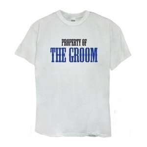  Wedding Bride T shirt Property of the Groom (X Large Size 