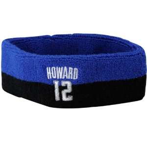  NBA Orlando Magic #12 Dwight Howard Royal Blue Black Split 