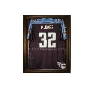   Titans Cabinet Style Jersey Display   Black