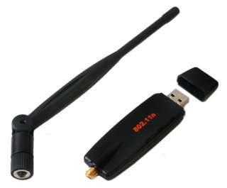 802.11bgn 300Mbps High Power Wireless USB LAN Adapter 5dBi Antenna 