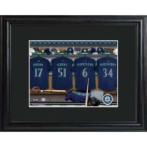   Mariners Personalized Clubhouse Print with Frame 
